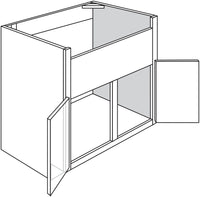 Farm Sink Base Cabinet 30 W X 34-1/2 H X 24 D - Contemporary by TA Cabinetry