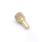 Locating Knob, Brass Knurled, Brass