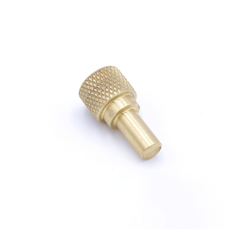 Locating Knob, Brass Knurled, Brass