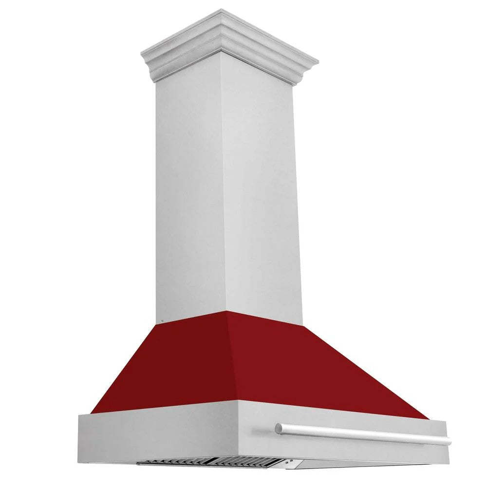 ZLine 8654SNX Red Gloss 48 W X 23-3/4 D - by ZLine