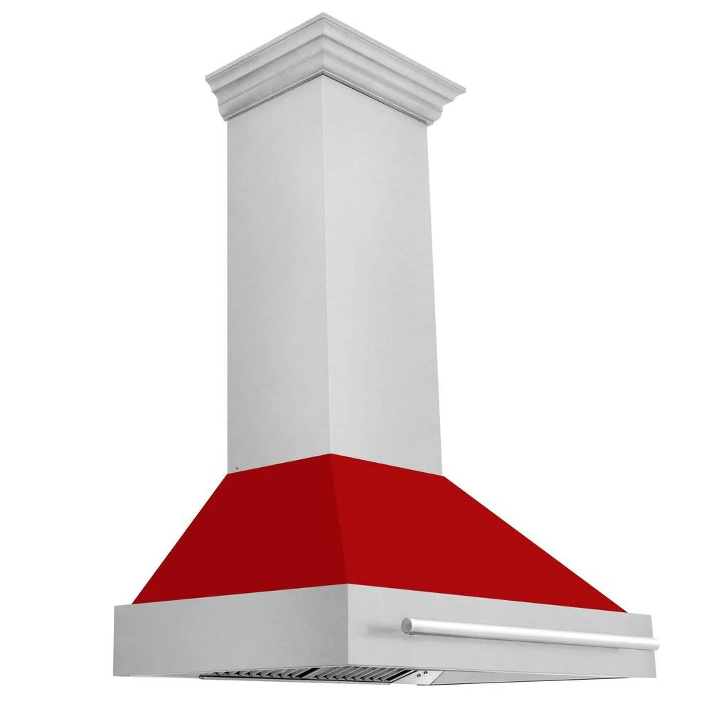 ZLine 8654SNX Red Matte 48 W X 23-3/4 D - by ZLine