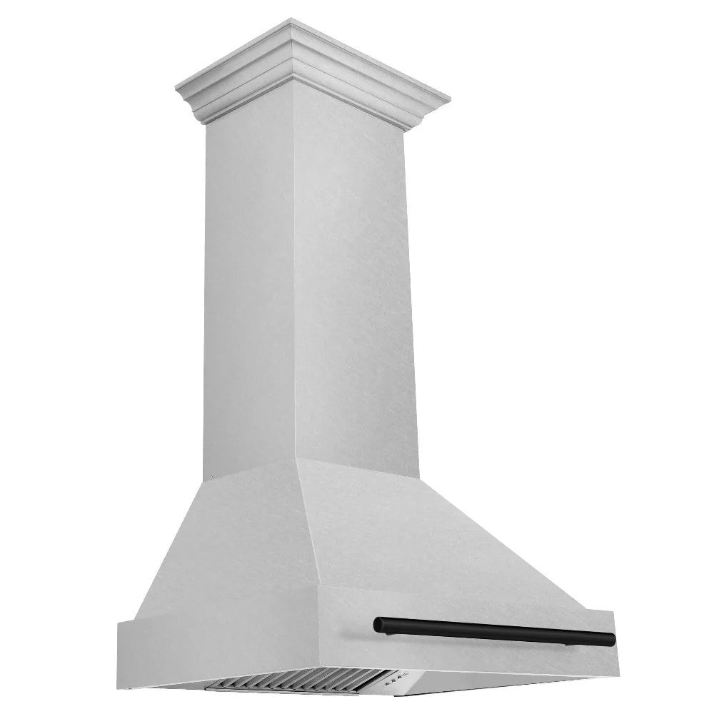ZLine Autograph 8654SNZ w/ Matte Black Handle 48 W X 23-3/4 D - by ZLine