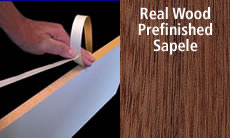 Fastedge Pre Finished Wood PSA Roll