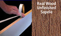 Fastedge Unfinished Wood 15/16" PSA Roll, 25 foot, Sapele