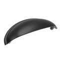 Amerock Ravino Cup Pull 3" Center-to-Center, Matte Black