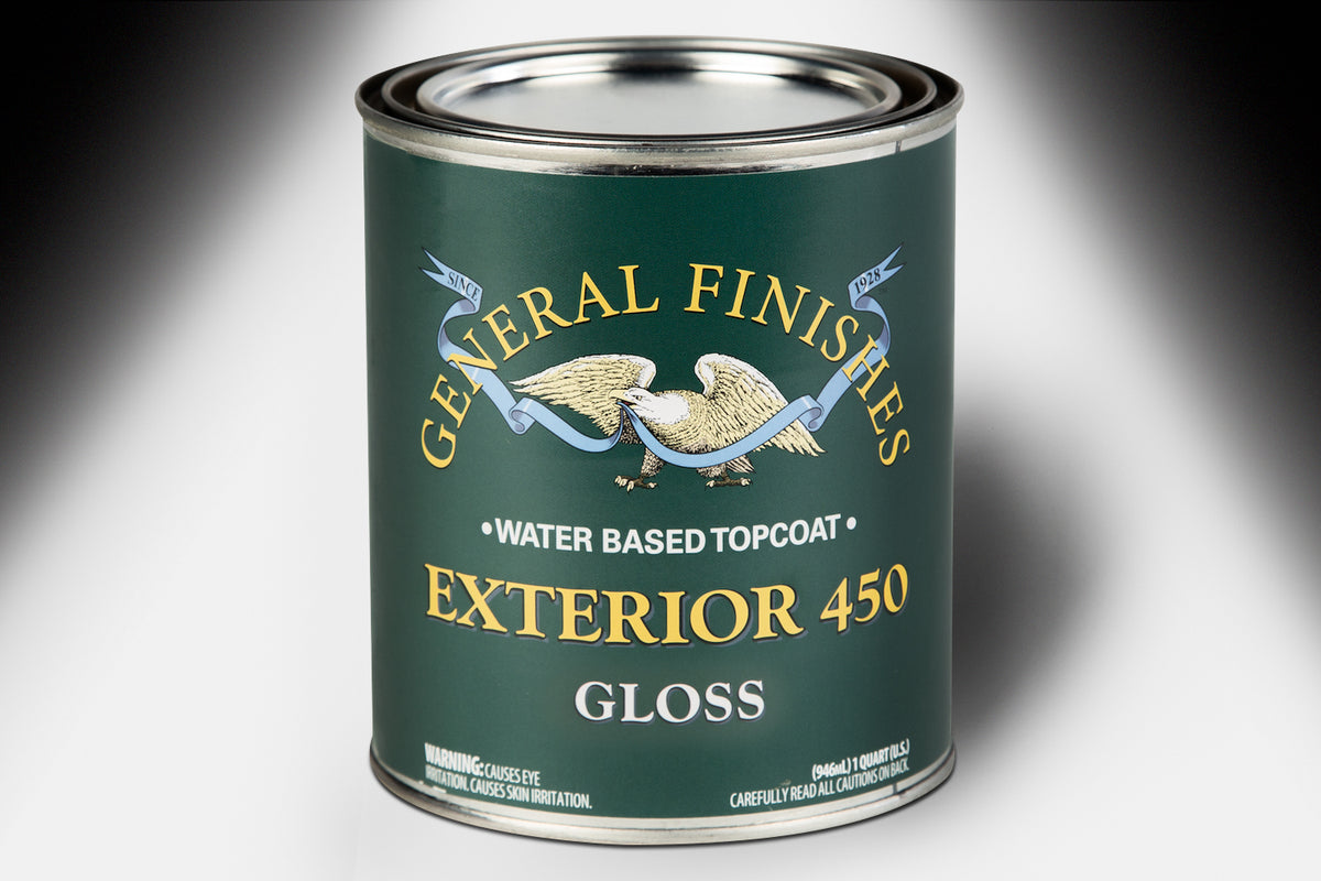 General Finishes Exterior 450 Clears, Gloss, Quart