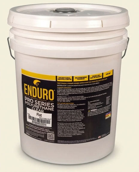 Enduro Pro Series Polyurethane, Flat, 5-Gallon
