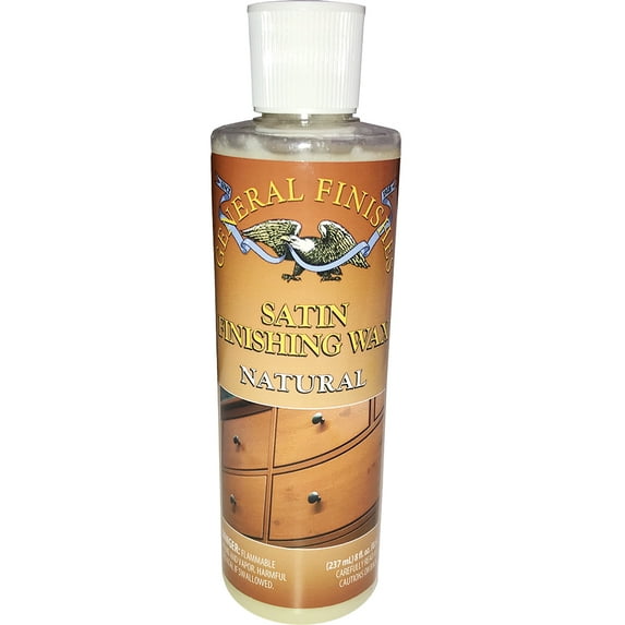 General Finishes Satin Wax Natural, 8 oz