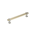 Amerock Overton Pull Golden Champagne/Satin Nickel 6-5/16" Center to Center