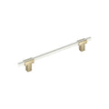Amerock Urbanite Pull Golden Champagne/White 7-9/16" Center to Center