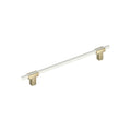 Amerock Urbanite Pull Golden Champagne/White 8-13/16" Center to Center