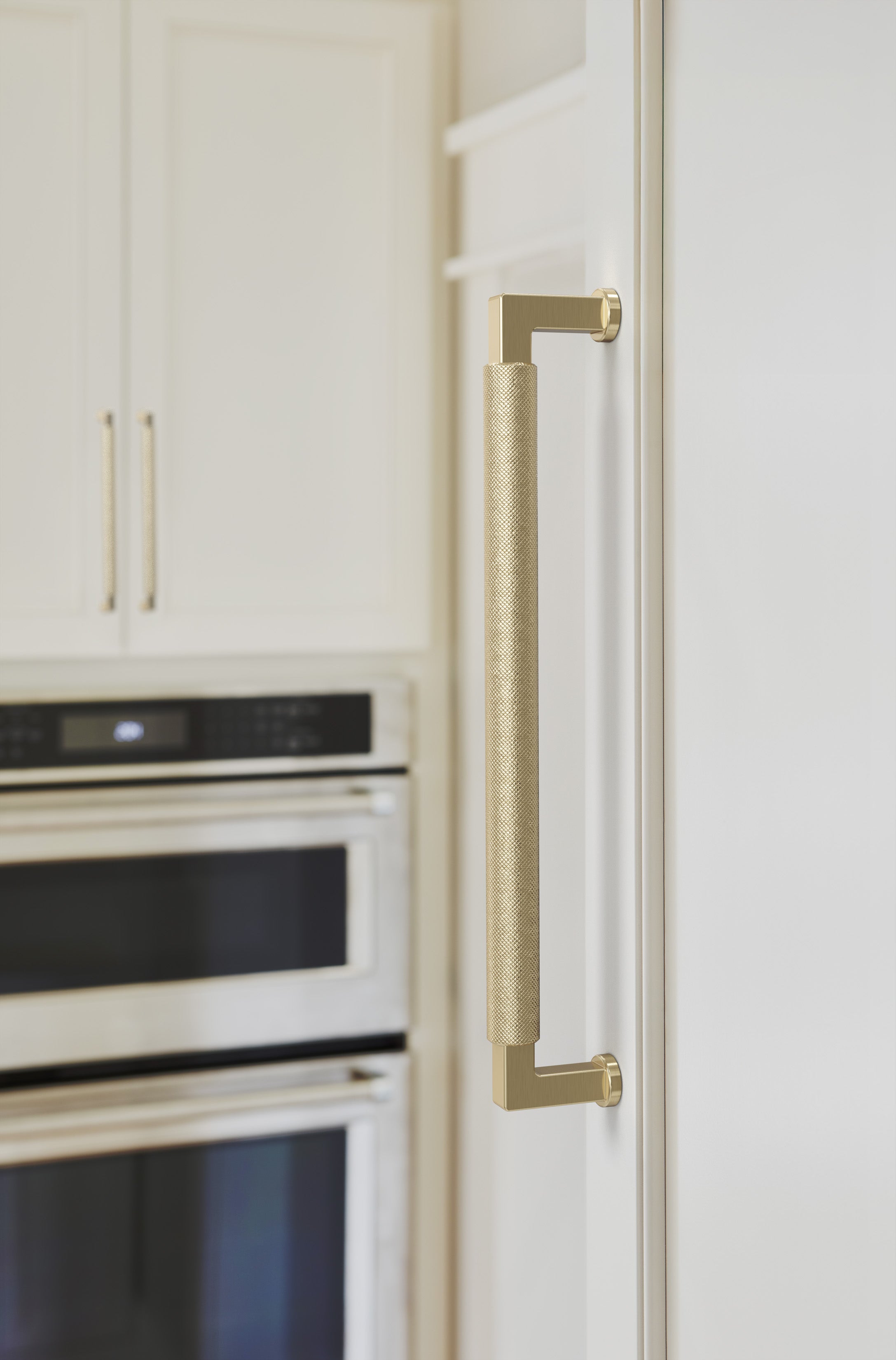 Amerock Balata Appliance Pull 12" Center To Center Golden Champagne 12" Center to Center