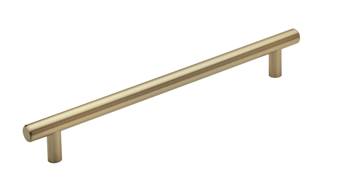 Amerock Bar Appliance Pull Golden Champagne 12 in. Center-to-Center