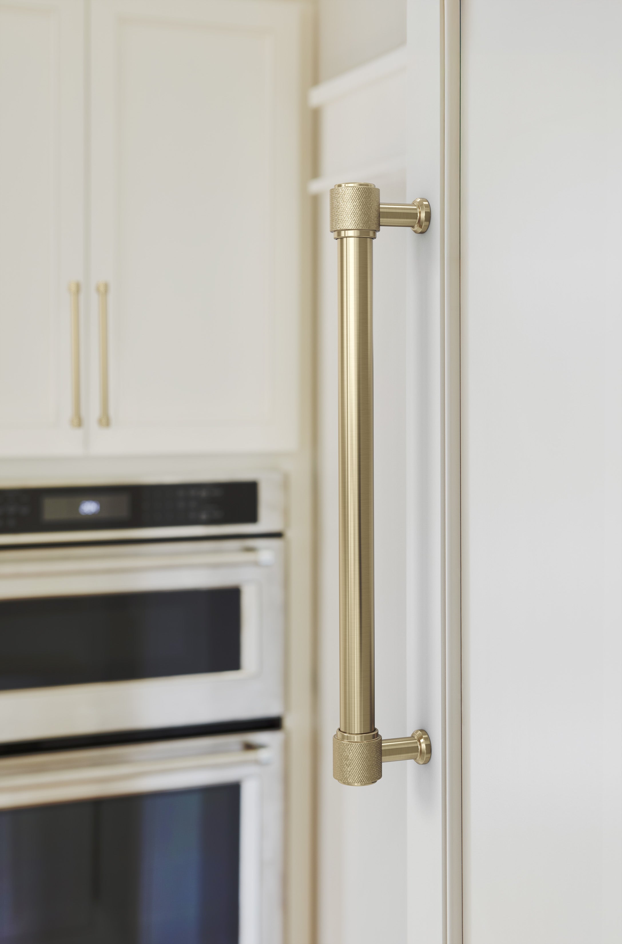 Amerock Faraday Appliance Pull 12" Center To Center, Golden Champagne