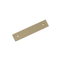 Amerock Ladera Backplate 3-3/4" Center To Center, Golden Champagne