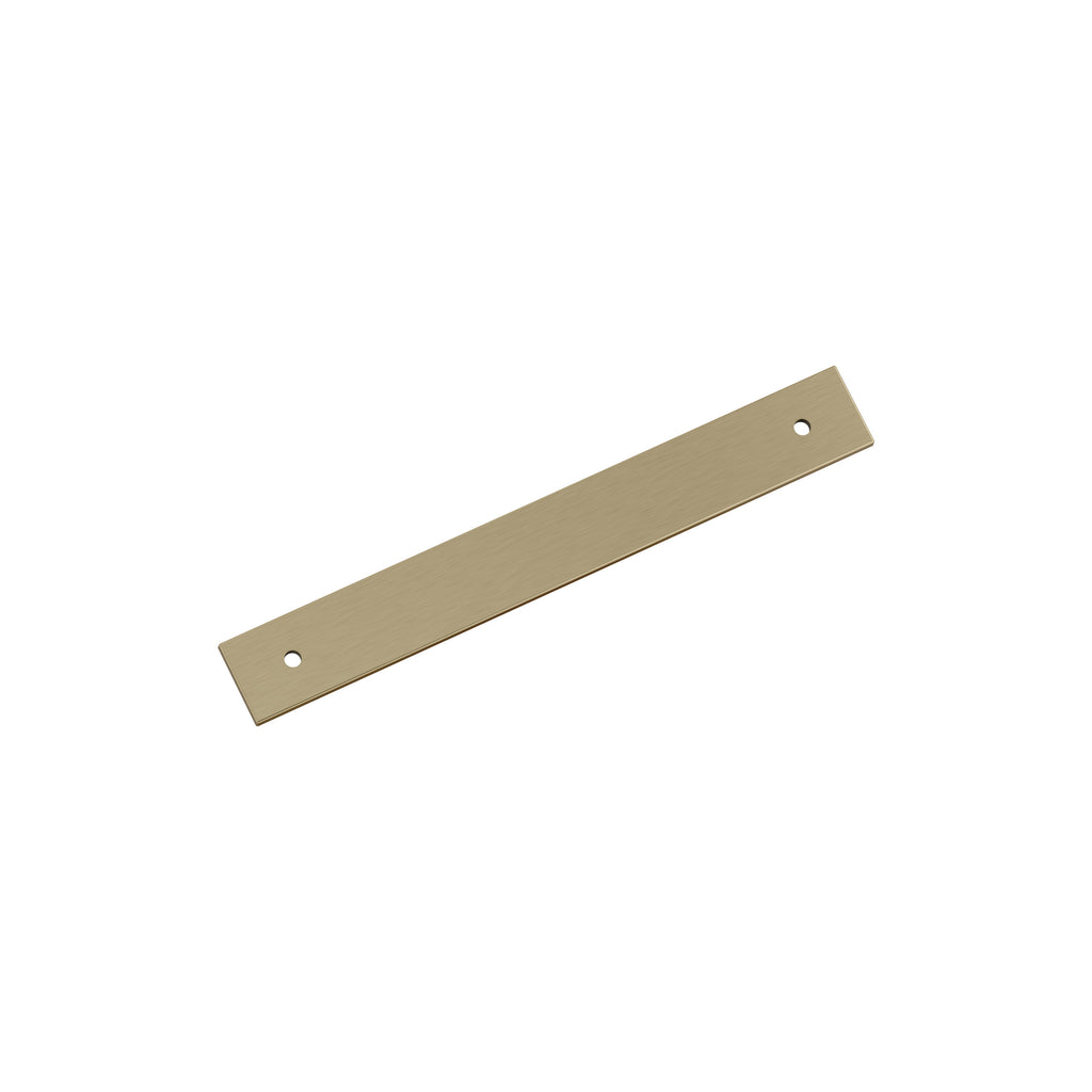 Amerock Ladera Backplate 6-5/16" Center To Center, Golden Champagne