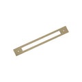 Amerock Medora Backplate 8-13/16" Center To Center, Golden Champagne