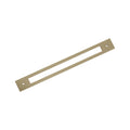 Amerock Medora Backplate 10-1/16" Center To Center, Golden Champagne