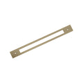 Amerock Medora Backplate 12" Center To Center, Golden Champagne