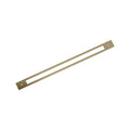 Amerock Medora Backplate 18" Center To Center, Golden Champagne