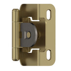 1/2 inch Overlay Single Demountable Partial Wrap Cabinet Hinge
