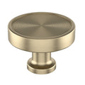Amerock Dupont Circle Knob  Golden Champagne 1-3/4" Diameter