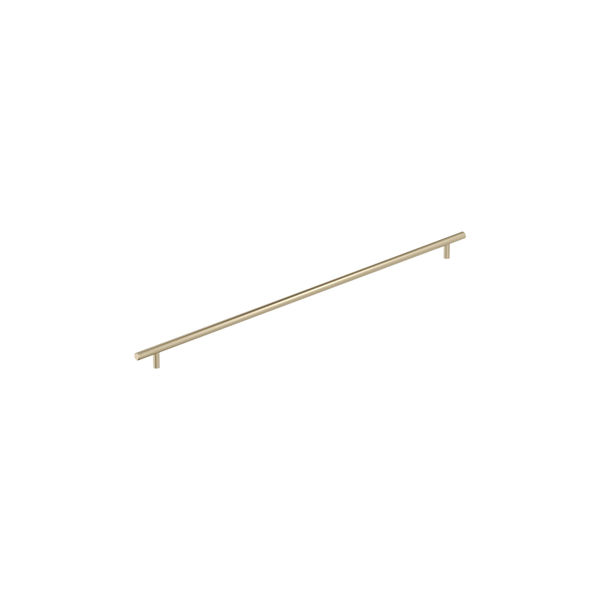 Amerock Bar Pull 25-3/16 in. Center-to-Center Golden Champagne