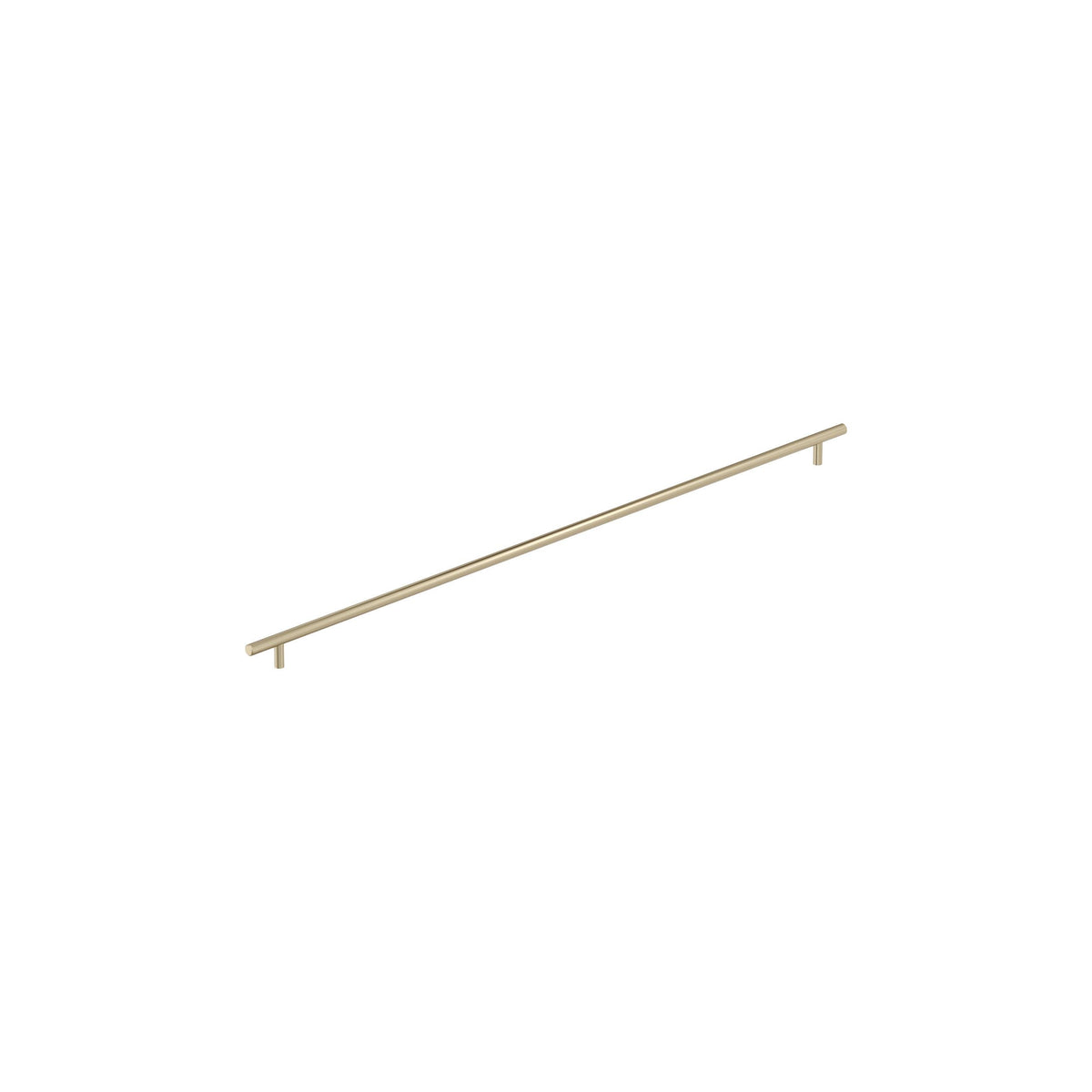 Amerock Bar Pull 30-1/4 in. Center-to-Center Golden Champagne