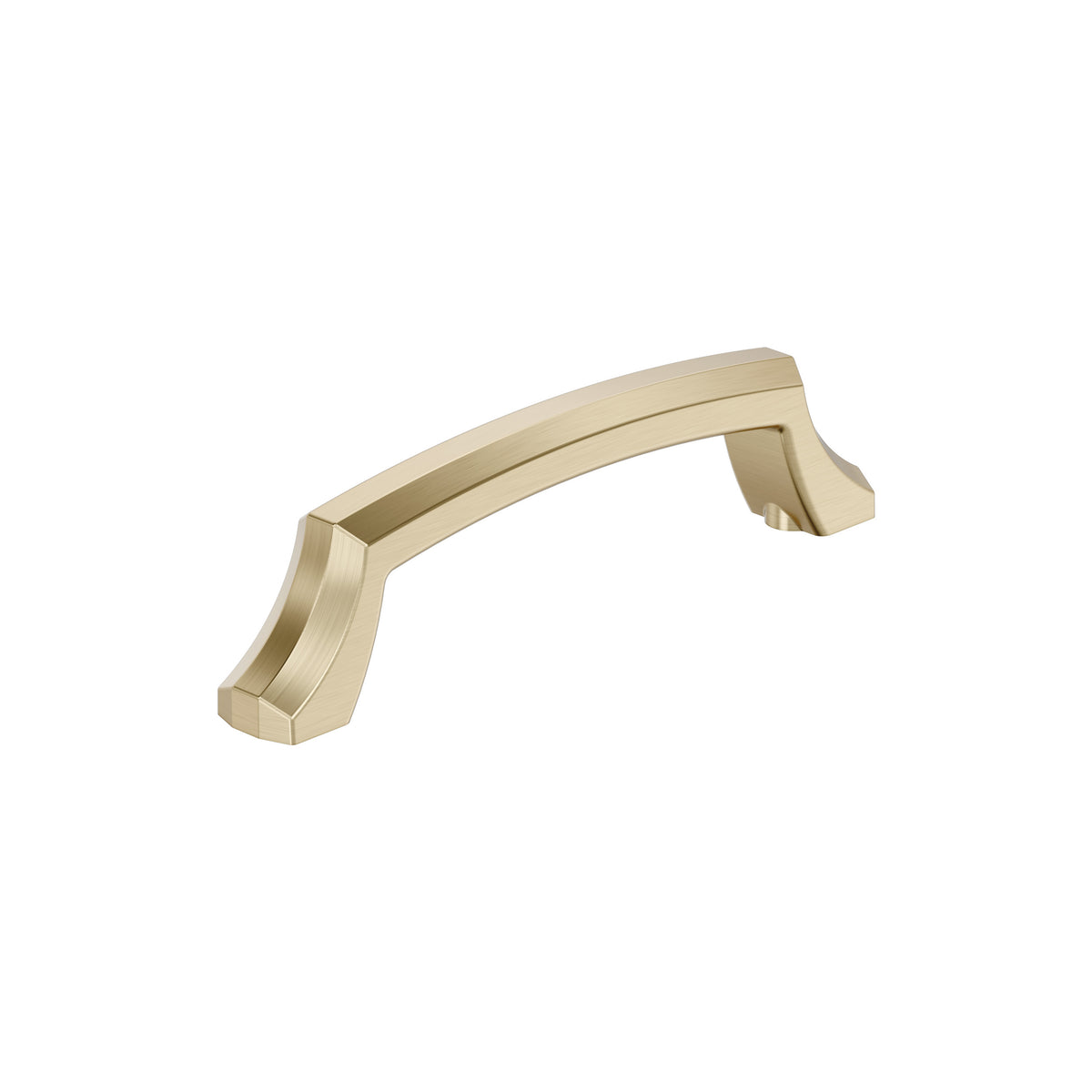 Amerock Bellamy Pull 3-3/4 in. Center-to-Center, Golden Champagne