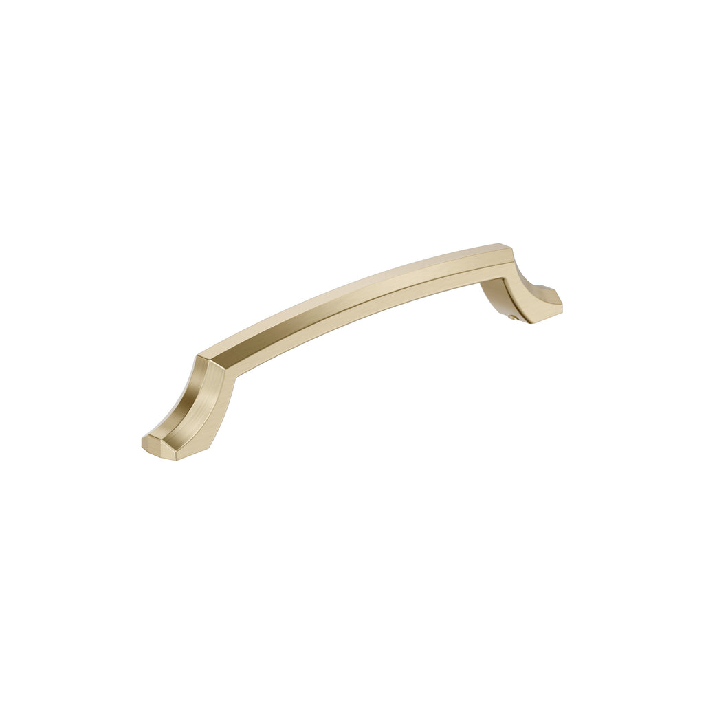 Amerock Bellamy Pull 6-5/16" Center To Center, Golden Champagne