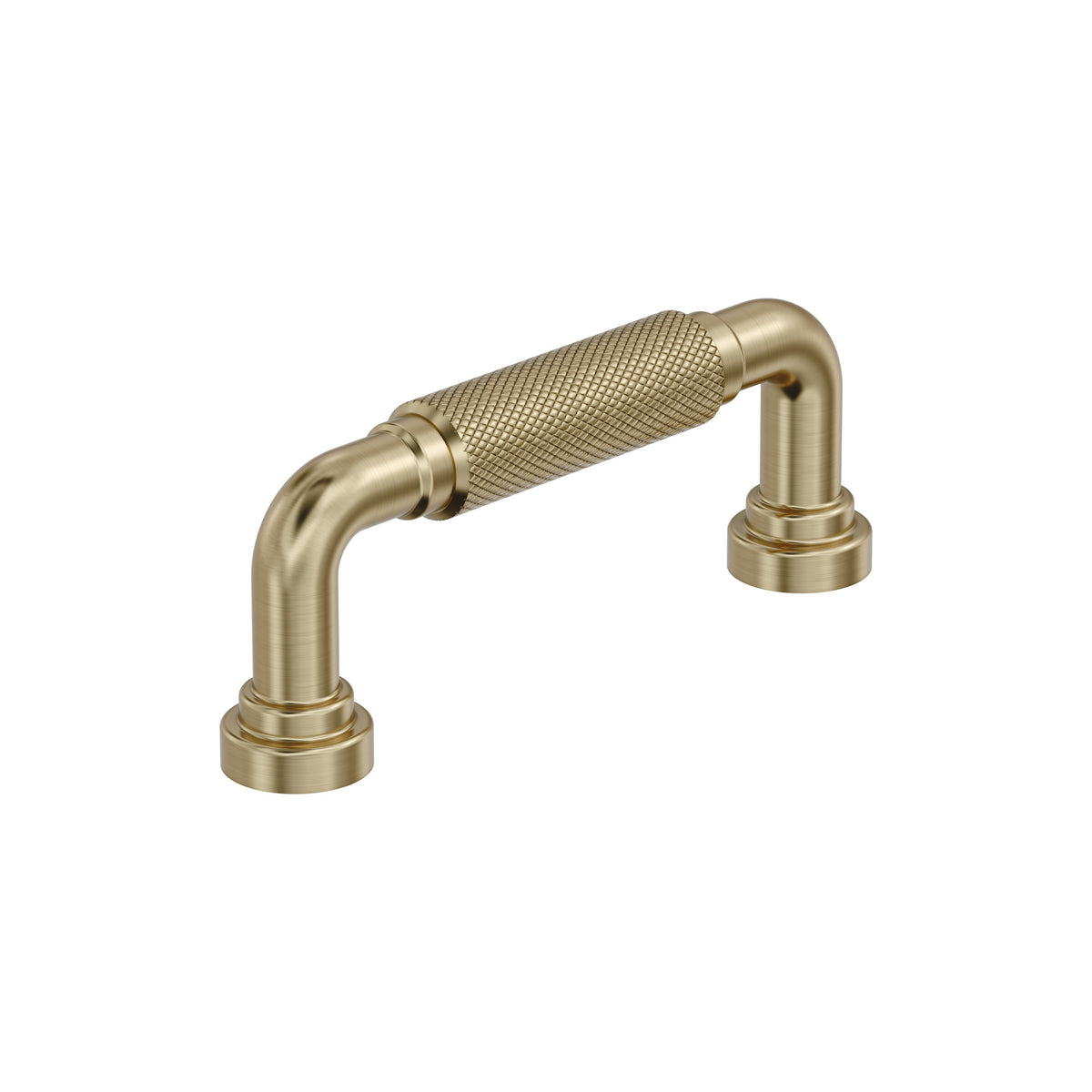 Amerock Collet Pull 3 in. Center-to-Center, Golden Champagne