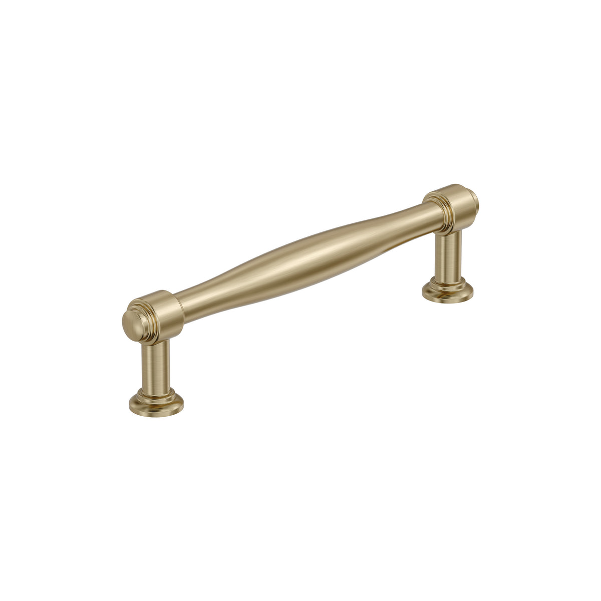 Amerock Enlivity Pull 5-1/16 in. Center-to-Center, Golden Champagne