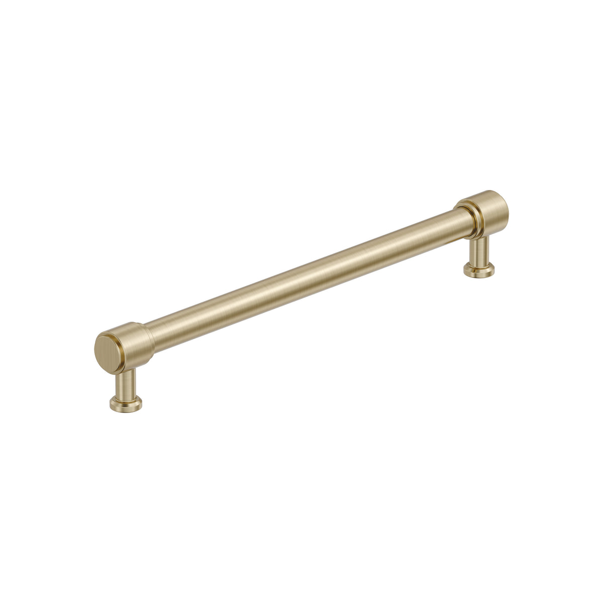 Amerock Faircrest Pull 8-13/16 in. Center-to-Center, Golden Champagne