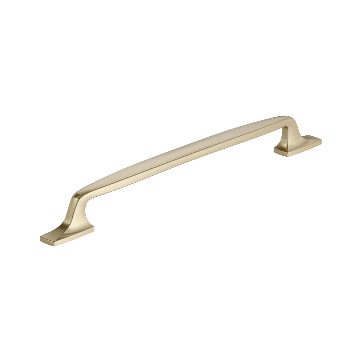 Amerock Highland Ridge Pull Golden Champagne 10-1/16 in. Center-to-Center