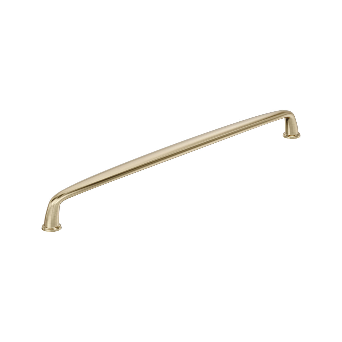 Amerock Kane Pull 12-5/8 in. Center-to-Center, Golden Champagne