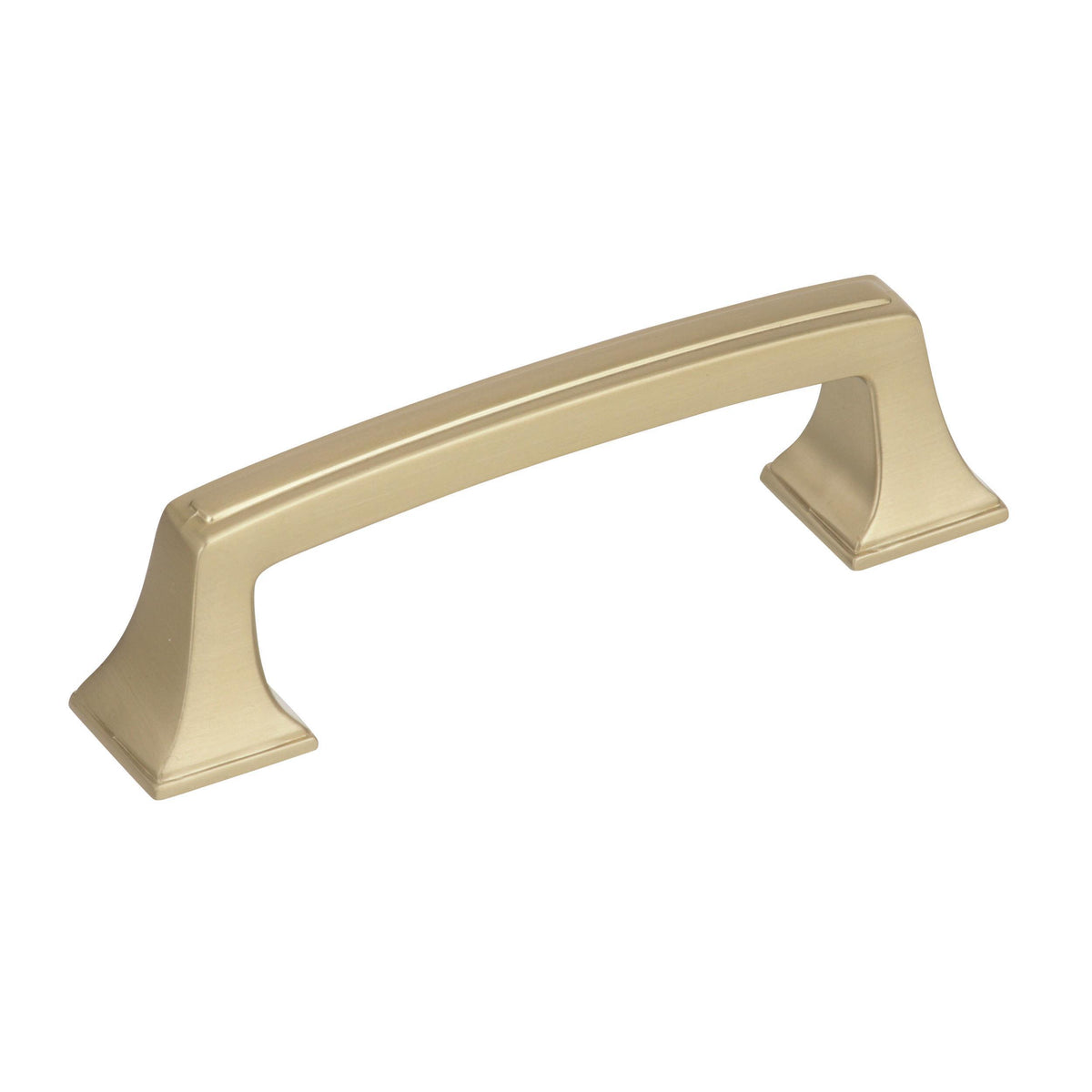 Amerock Mulholland Pull Golden Champagne 3 in. Center-to-Center