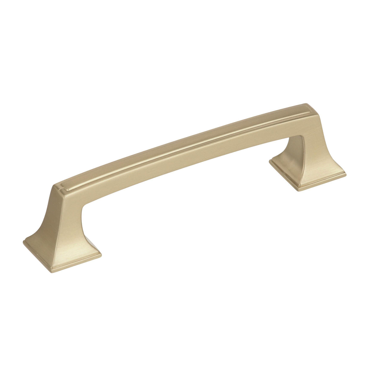Amerock Mulholland Pull Golden Champagne 3-3/4 in. Center-to-Center