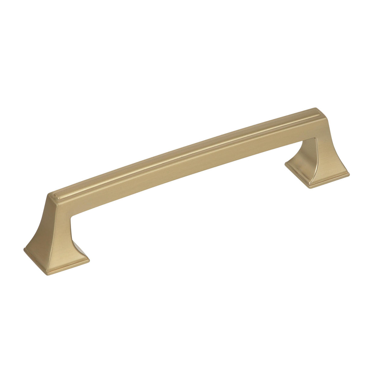 Amerock Mulholland Pull Golden Champagne 5-1/16 in. Center-to-Center