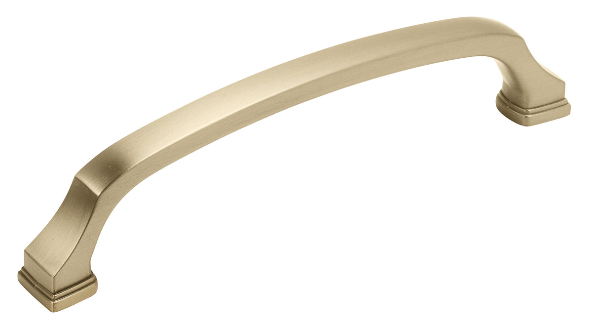 Amerock Revitalize Pull Golden Champagne 6-5/16 in. Center-to-Center