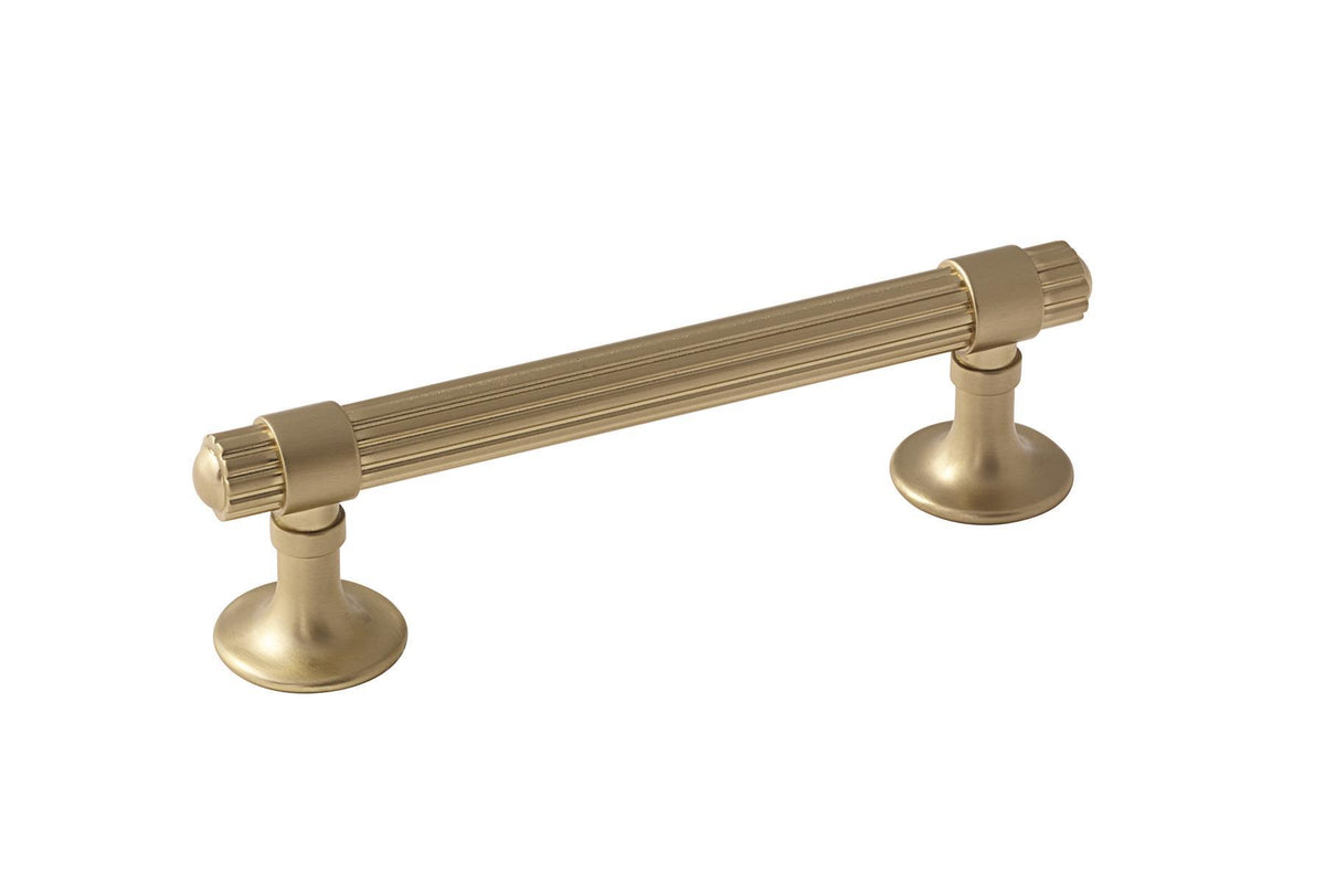 Amerock Sea Grass Pull Golden Champagne 3-3/4 in. Center-to-Center