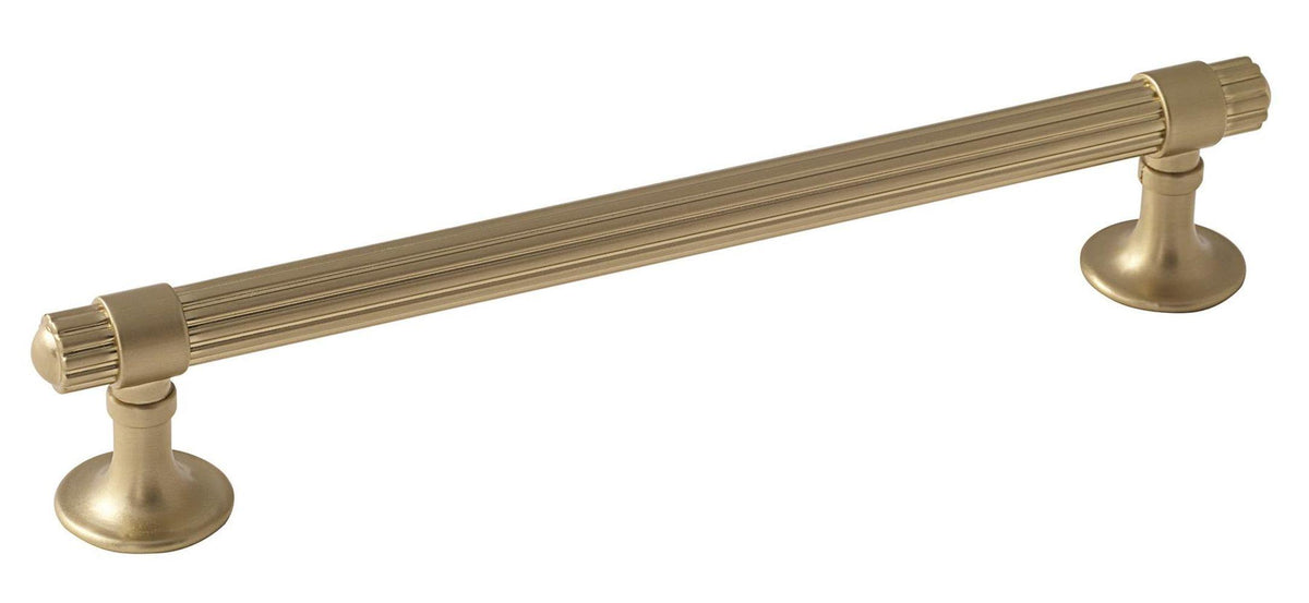 Amerock Sea Grass Pull Golden Champagne 6-5/16 in. Center-to-Center