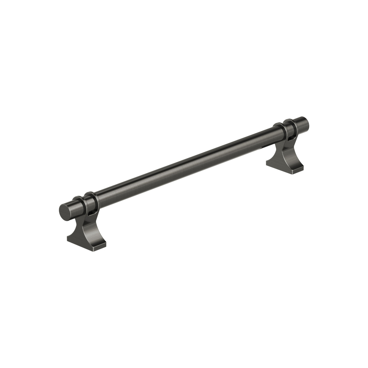 Amerock Davenport Pull 7-9/16 in. Center-to-Center, Gunmetal