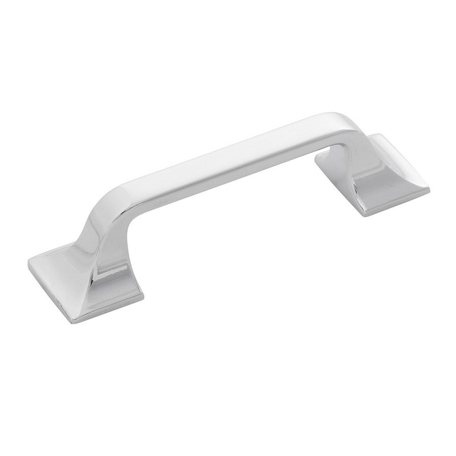 Hickory Hardware Forge Pull Chrome 3 in. Center-to-Center