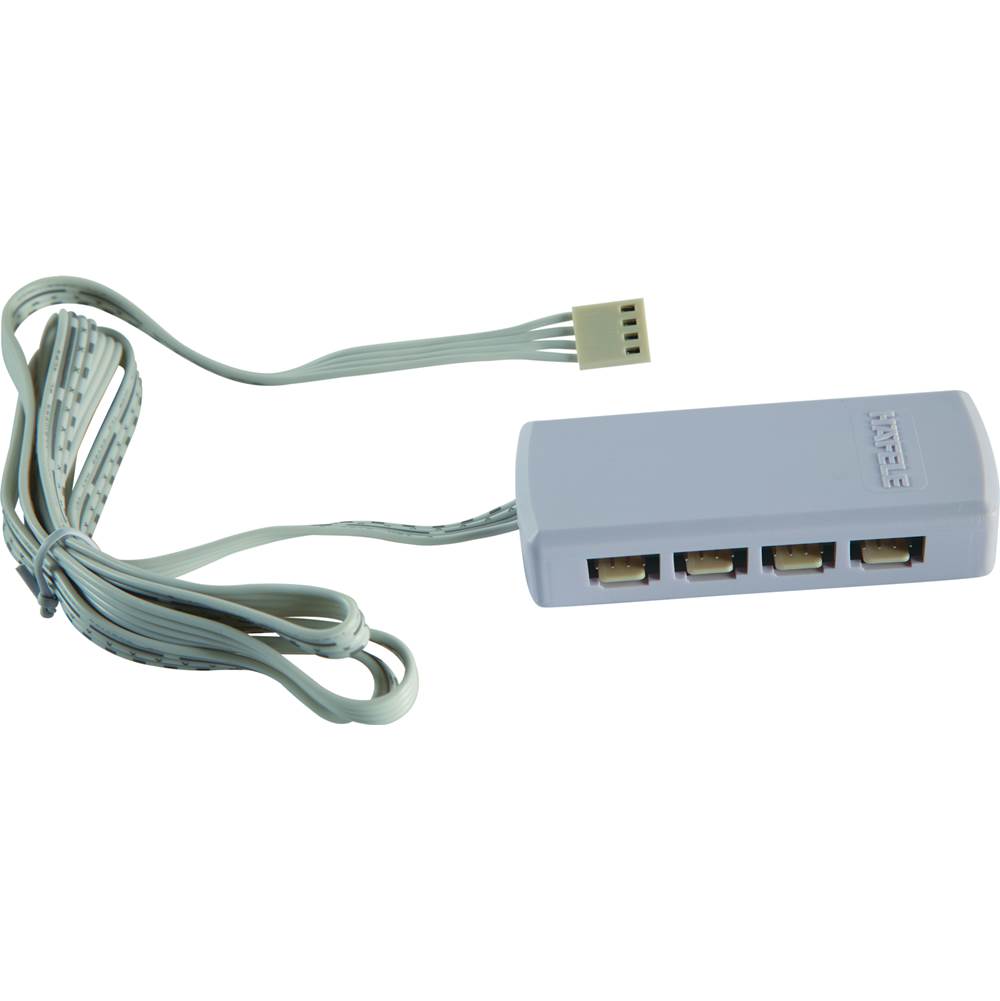 9-Way Distributor For Loox LED RGB Strip Lighting  39-3/8" Long