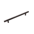 Hickery Hardware BAR PULLS Pull Brushed Black Nickel 128 mm Center to Center