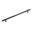 Hickery Hardware BAR PULLS Pull Brushed Black Nickel 256 mm Center to Center