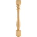 Hardware Resources Sphere Turned Post Hard Maple 42" Length 5" Width