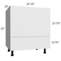 Base Microwave 24 W X 34-1/2 H X 24 D - Catalina by Fabuwood