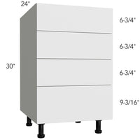 Base 4 Drawer 21 W X 34-1/2 H X 24 D - Catalina by Fabuwood