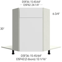 Corner Sink Front 36 W X 34-1/2 H X 24 D - Catalina by Fabuwood